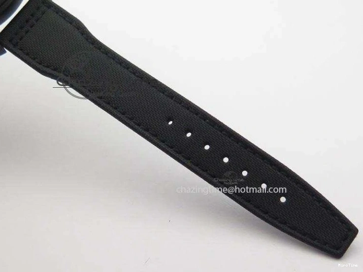 MIROTIME 0128 Pilot Chrono IW388003 Real Ceramic V6F Best Edition Green Markers On Black Nylon Strap A Effortless 7283